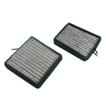 Bilde av ALCO FILTER MS 6492C Kupéfilter Karbonfilter 200,0 193,0 39,0 MERCEDES BENZ: C Klasse Sedan, T modell, CLK Coupé