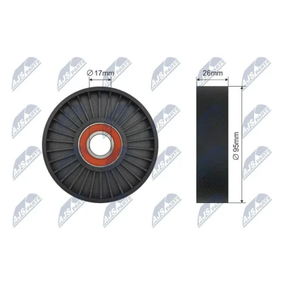 Bilde av Strammerull, kilerem med ribber, kia carnival i, ii, 0K9BV 10 770