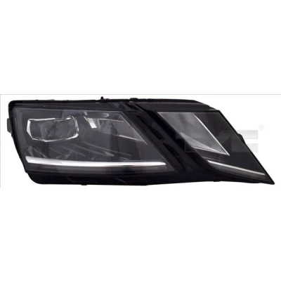 Bilde av TYC 20 16220 06 2 Frontlykter venstre LED med kjørelys, svingelys LED, elektromotor, uten styring