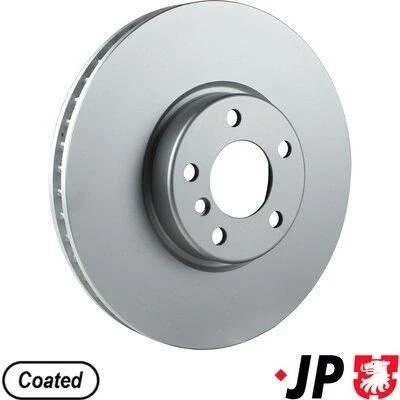 Bilde av JP GROUP 1463106000 Bremseskiver 348 36 5 ventilert belagt BMW: Touring, Sedan, 7