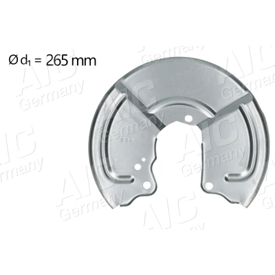 Bilde av AIC 71338 Bremseskjold venstre bakaksel ALFA ROMEO: 155, FIAT: Punto II Hatchback