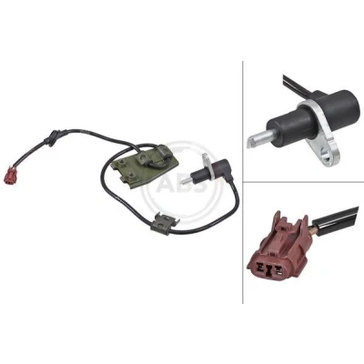 Bilde av A.B.S. 31930 ABS sensor passiv 750 brun