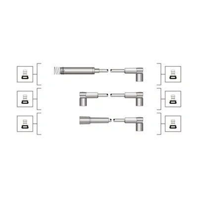 Bilde av MAGNETI MARELLI 941319170013 Pluggledninger OPEL: Omega A Sedan, Vectra CC, Rekord E1 Sedan