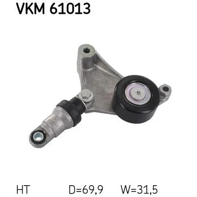 Bilde av SKF VKM 61013 Strammerull TOYOTA: Avensis II Station Wagon, RAV4 III SUV, Sedan