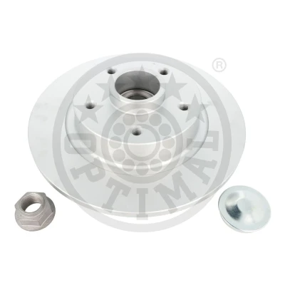 Bilde av OPTIMAL 702976BS7 Bremseskiver 274, 274 11 5/5 fullt ut belagt med integrert hjullager, ABS sensor RENAULT: SCENIC 3, Fluence