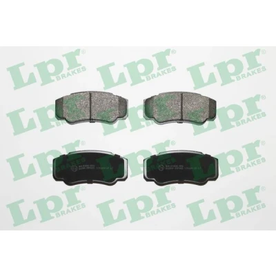 Bilde av LPR 05P885 Bremseklosser FIAT: Ducato II Flatvogn lastebil/Chassis, Minibuss, Van, CITROËN: Jumper I Minibuss