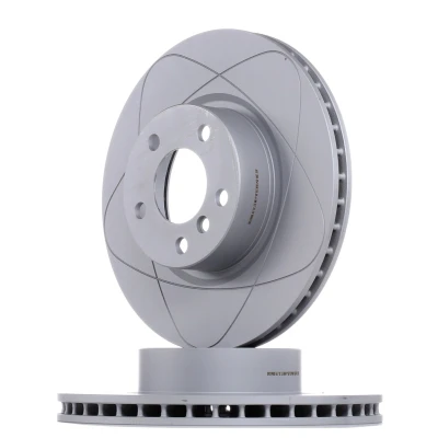 Bilde av ATE PowerDisc 24.0328 0254.1 Bremseskiver 328,0 28,0 5 120,0 ventilert belagt høy karbon med skruer BMW: X3, X4