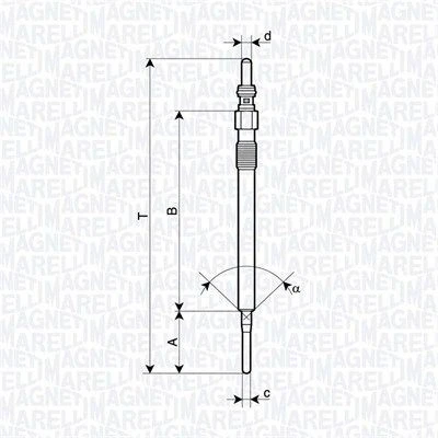 Bilde av Glødeplugg, chrysler grand voyager v, dodge nitro, jeep cherokee, wrangler iii, 12625507, 68029 497AA, 68092635AA