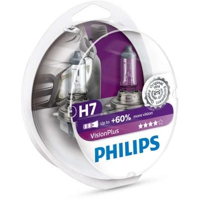 Bilde av PHILIPS 12972VPS2 Lyspære, fjernlys H7 12V 55W 3000K Halogen BMW: 5 Touring, X5, 3 AUDI: Q5, A6 C7 Avant, A4 B7 VOLKSWAGEN: Touran I