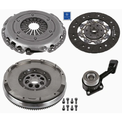 Bilde av SACHS 2290 601 181 Clutch med dobbeltmassesvinghjul, clutchtrykkplate, sentral utkobling, svinghjulskruer clutchplate 240
