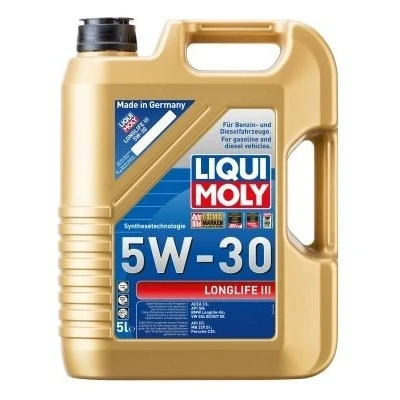Bilde av Motorolje Liqui Moly Longlife Iii 5W 30 5L, Universal