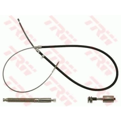 Bilde av TRW GCH2334 Bremsekabel 1625, 890 Trommelbrems VOLKSWAGEN: Passat B3/B4 Stasjonsvogn