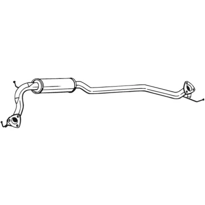 Bilde av Midtre eksospotte BOSAL 283 697