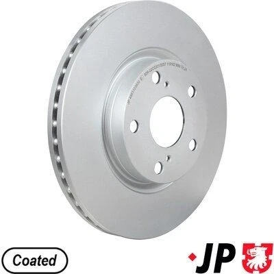 Bilde av JP GROUP 4863103600 Bremseskiver framaksel 295 26 5 ventilert belagt TOYOTA: Avensis II Station Wagon, Corolla Verso, Sedan