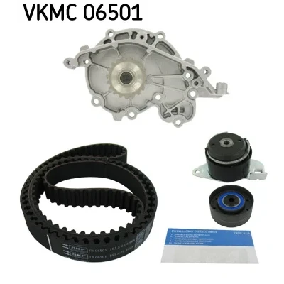 Bilde av SKF VKMC 06501 Vannpumpe + Registerreimsett 163