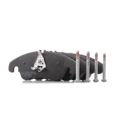 Bilde av BREMBO P 24 074 Bremseklosser klargjort for slitasjeindikator med kolbleklips, bremsecaliperskruer uten tilbehør FORD: Focus 2