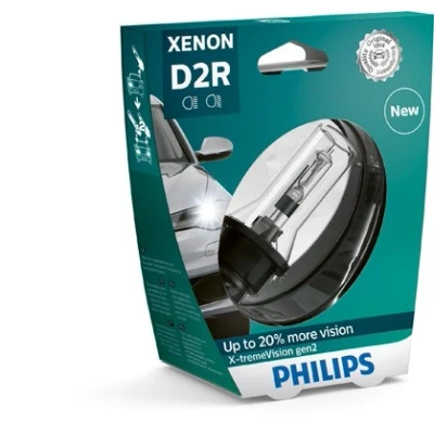 Bilde av Xenon lampe PHILIPS X tremeVision gen2 D2R P32d 3, passer mange bilmodeller, 002 544 32 94, 07.92008.1816, 77 01 049 947, 81.25901
