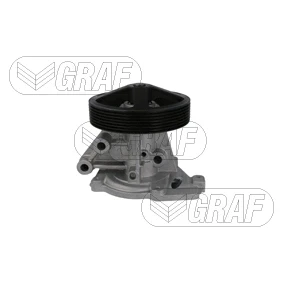 Bilde av GRAF PA1436 Vannpumpe uten deksel, med tetningsring mekanisk Metall 130 for vifteremdrift FORD: Transit Mk6 Van