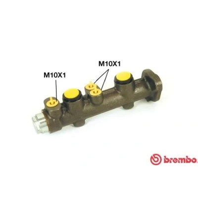 Bilde av BREMBO M 23 109 Hovedsylinder 19,05 Støpejern 10 x 1 (3)
