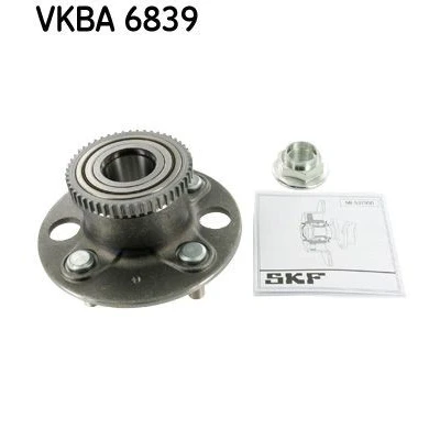 Bilde av SKF VKBA 6839 Hjullagersett med ABS senorring HONDA: CIVIC 8 Hatchback, 7 Limousine, Hatchback