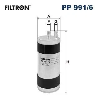Bilde av FILTRON PP 991/6 Drivstoffilter ledningsfilter 11 13 AUDI: A7 Sportback