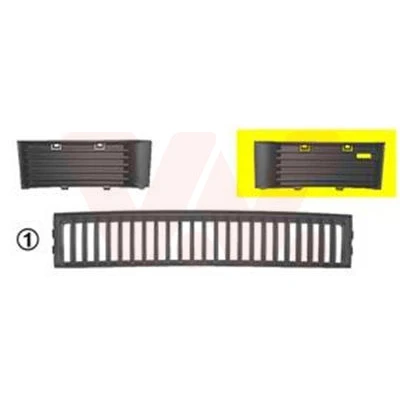 Bilde av VAN WEZEL 7625591 Ventilasjonsgitter foran venstre SKODA: Fabia 1 Combi