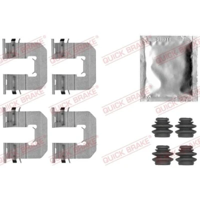 Bilde av QUICK BRAKE 109 1856 Tibehørsett, skivebremse belegg HYUNDAI: SANTA FE 3, 2, KIA: SORENTO 2