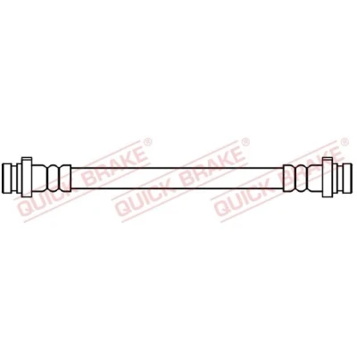 Bilde av QUICK BRAKE 25.097 Bremseslange 233 M10x1