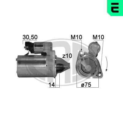 Bilde av ERA 220780 Starter 12 0,9 10 HYUNDAI: i20 II Hatchback