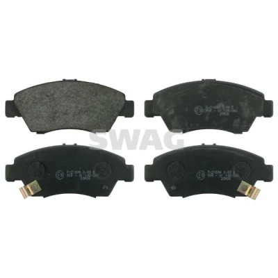 Bilde av SWAG 85 91 6305 Bremseklosser framaksel med akustisk slitasjevarsel HONDA: Jazz 2, FR V, CIVIC 7 Hatchback