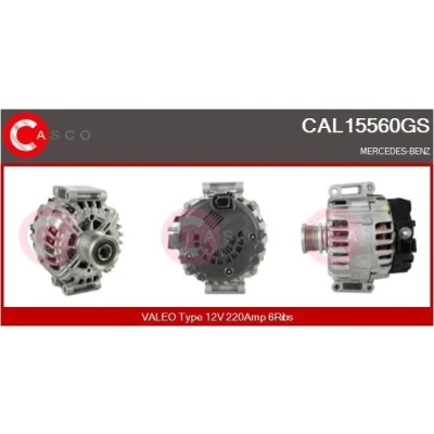 Bilde av CASCO CAL10333AS Dynamo 12V 120A OPEL: Vectra C Sedan, Astra H Caravan, SAAB: 9 3 Stasjonsvogn