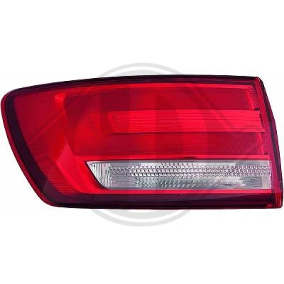 Bilde av DIEDERICHS 1020691 Baklykter venstre ytre del W16W, PY21W uten pæreholder AUDI: A4 B9 Avant