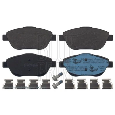 Bilde av BLUE PRINT ADP154208 Bremseklosser framaksel med festemateriell CITROËN: DS3 Hatchback, C3 Picasso, II, OPEL: Crossland X