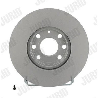 Bilde av JURID 562069JC Bremseskiver 256 24 4 100 ventilert belagt med skruer OPEL: Astra G CC, Caravan, Sedan