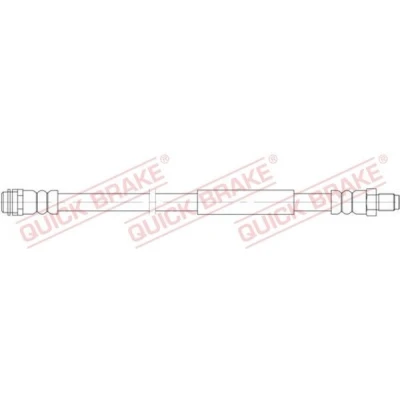 Bilde av QUICK BRAKE 32.132 Bremseslange 355 M10x1 MERCEDES BENZ: E Klasse T modell, Sedan