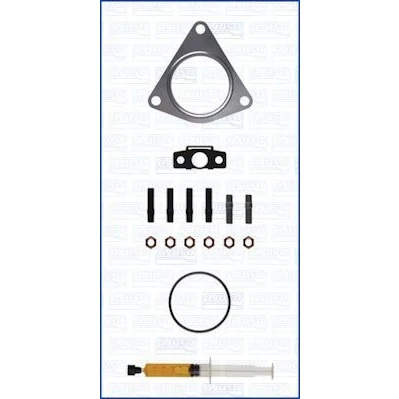 Bilde av AJUSA JTC11833 Monteringssett, lader with studs, syringe oil med tetning montageanvisning AUDI: Q5, A4 B8 Avant, Allroad