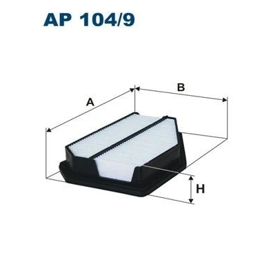 Bilde av FILTRON AP 104/9 Luftfilter 45 171 278 Filterinnsats HONDA: CIVIC 8 Hatchback