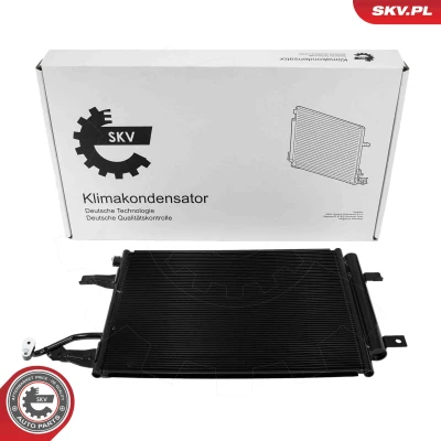 Bilde av Kondensator, klimaanlegg Esen skv 86SKV108 mitsubishi colt vi, czc cabriolet skåp/halvkombi, smart forfour OE 454 8300 070, MR568975