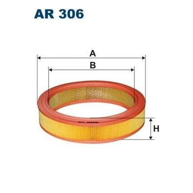Bilde av Luftfilter, ford sierra ii, halvkombi turnier 25062314, 6149 393, 87Y F 9601 AA