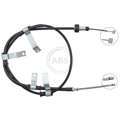 Bilde av Kabel, parkeringsbremse, Bakre venstre, kia soul i, 59760 2K000