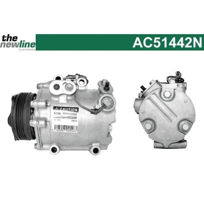 Bilde av The NewLine AC51442N Kompressor MSC60CAS SUZUKI: SX4 I Hatchback, SWIFT 3
