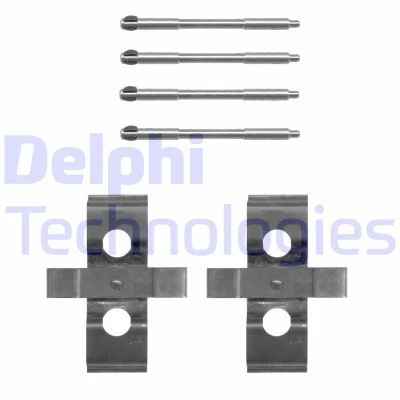 Bilde av DELPHI LX0652 Tibehørsett, skivebremse belegg