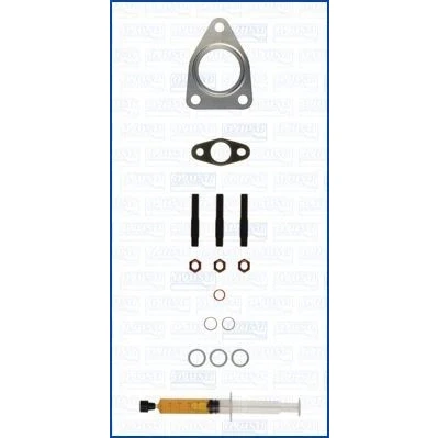 Bilde av AJUSA JTC12185 Monteringssett, lader with studs, syringe oil med tetning montageanvisning