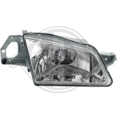 Bilde av DIEDERICHS 5617082 Frontlykter høyre H4 med elektromotor MAZDA: FAMILIA 6