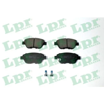 Bilde av LPR 05P1247 Bremseklosser med skruer OPEL: Corsa D Hatchback, FIAT: Panda II Doblo I Cargo