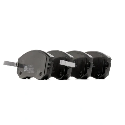 Bilde av VALEO 598853 Bremseklosser framaksel inkl. slitasjevarselkontakt med antihyle blikk SUBARU: Forester III, Legacy 4, Impreza III Hatchback