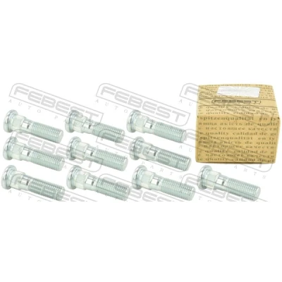 Bilde av FEBEST 0484 002 PCS10 Hjulbolt M12x1,5 48 MITSUBISHI: PAJERO 4, 3, L300 / Delica III Minibuss