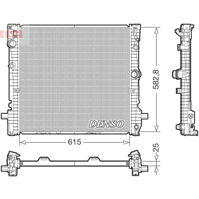 Bilde av Radiator DENSO DRM05124