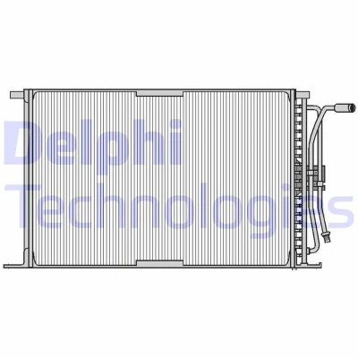Bilde av DELPHI TSP0225026 Kondensator uten tørker 14 498
