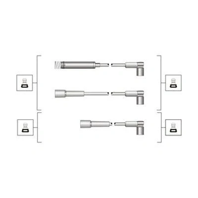 Bilde av MAGNETI MARELLI 941319170020 Pluggledninger OPEL: Vectra A CC, Sedan, Astra F Caravan